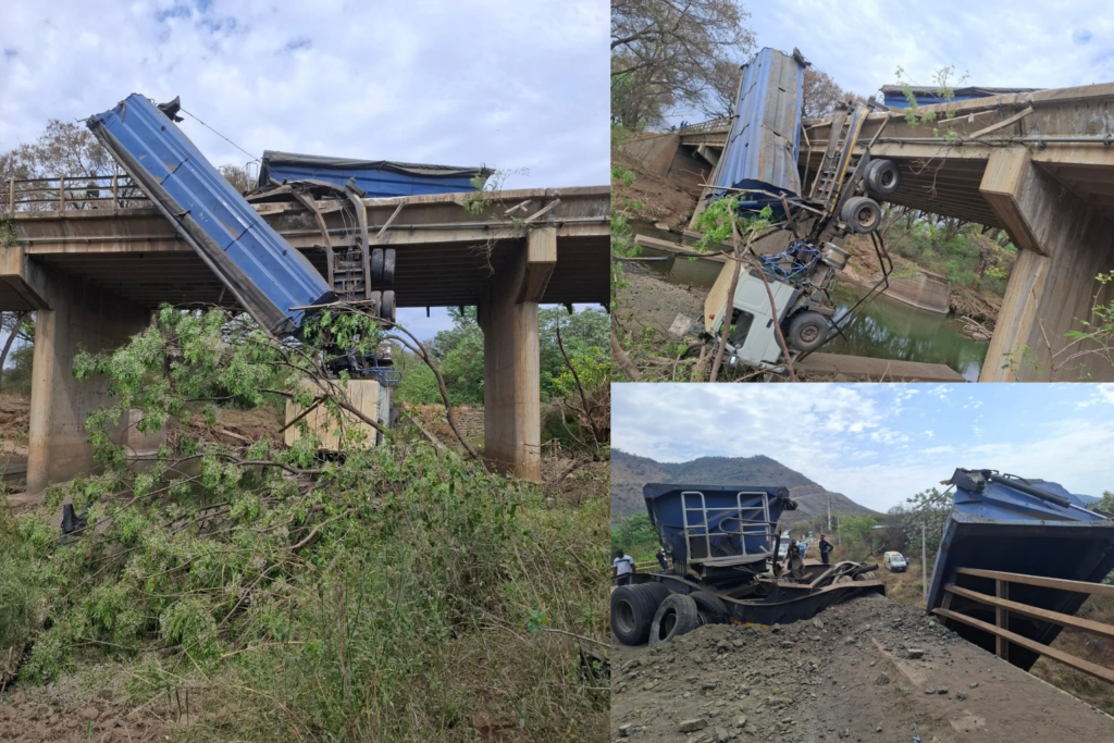D1296 ROAD CLOSED AFTER TRUCK INCIDENT