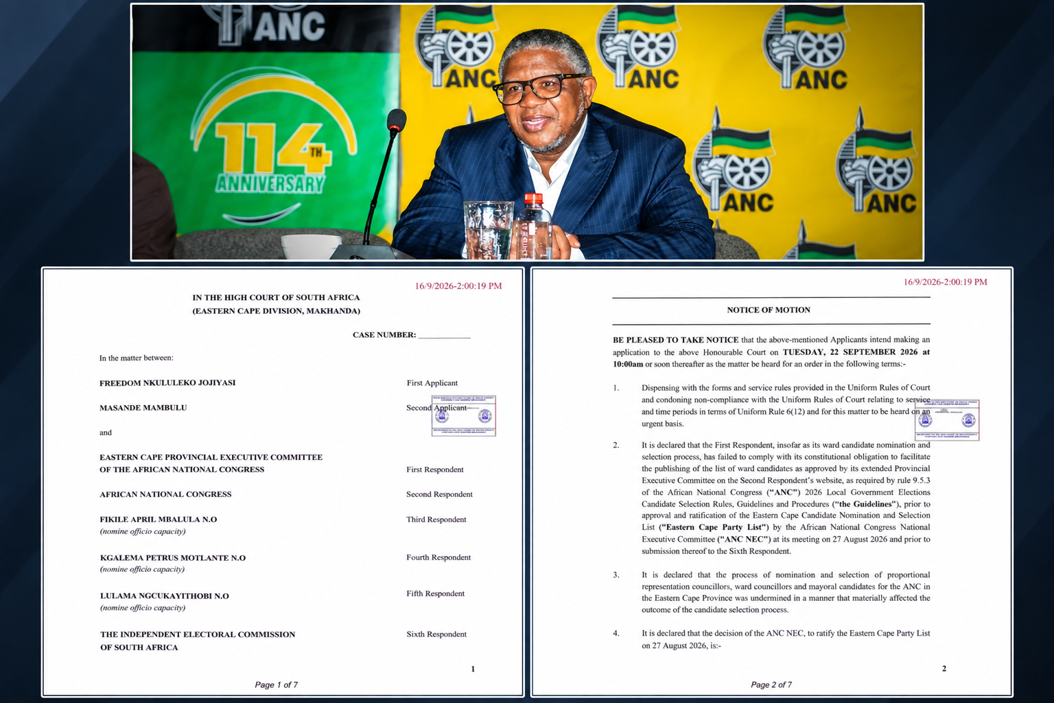 Eastern Cape ANC Faces Court Battle As Members Move to Nullify Candidate Lists