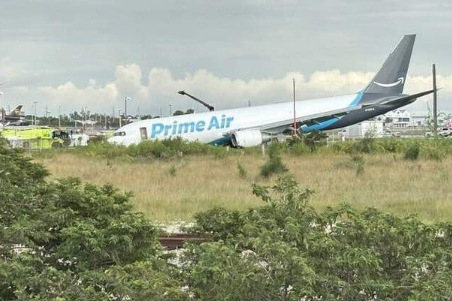 Five Dead After Amazon Cargo Plane Overruns Miami Runway