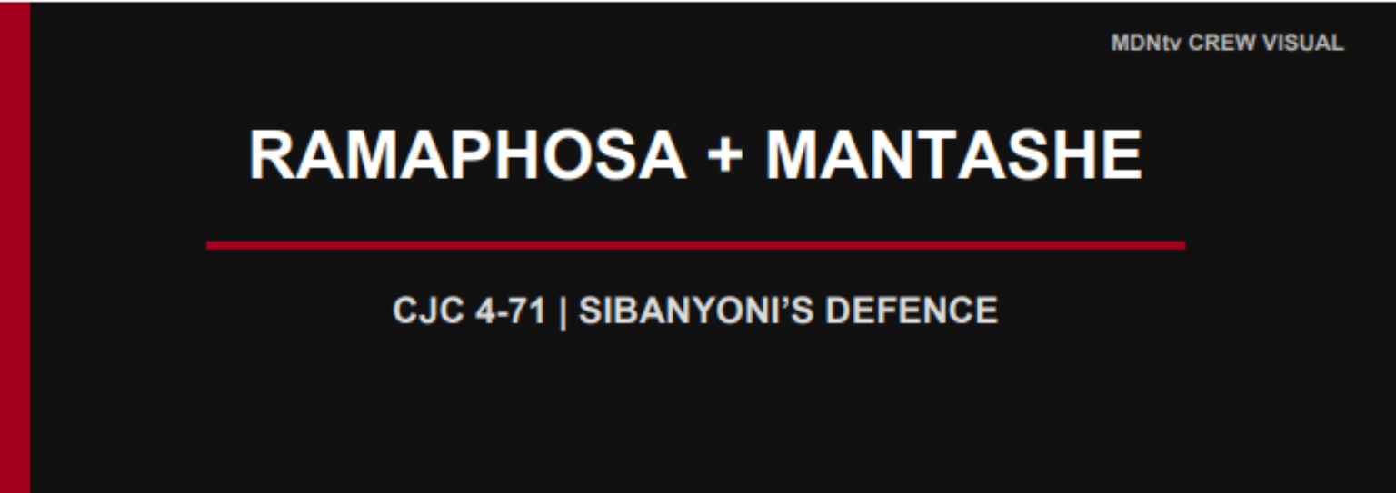 JOE “FERRARI” CITES RAMAPHOSA, MANTASHEENGAGEMENTS IN MADLANGA DEFENCE