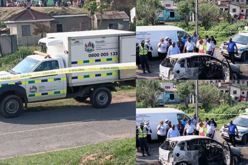 KZN Premier Thami Ntuli Visits Scene of Horrific KwaMakhutha Mass Shooting as Police Launch Manhunt