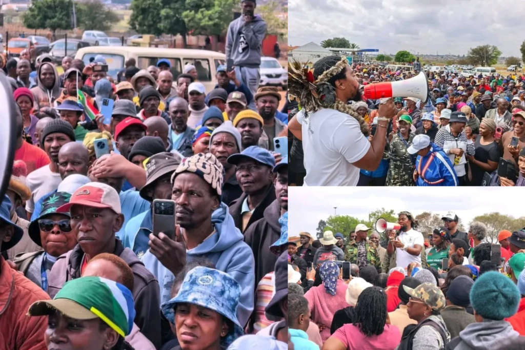 Phakelu'Mthakathi Leads Soweto Community Meetings Targeting Illegal Immigration And Local Economy