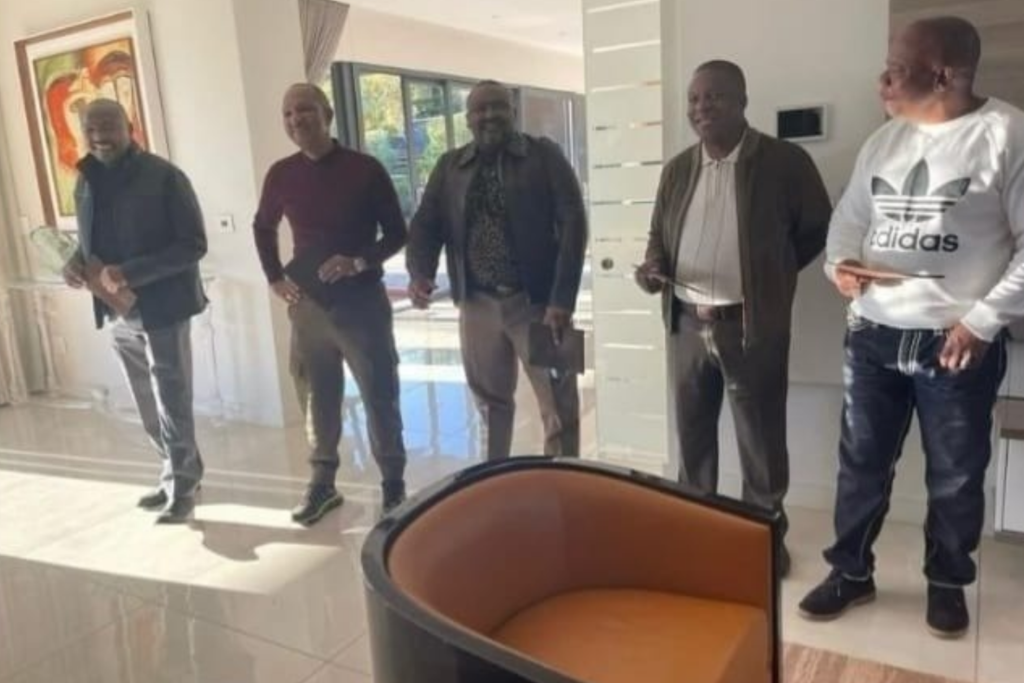 Photographs from Katiso Molefe's phone reveal alleged 'Big Five' cartel at Madlanga Commission