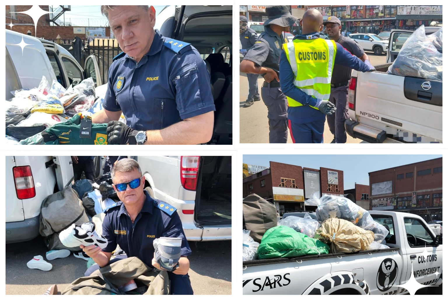 Police seize R9m counterfeit goods in Marabastad