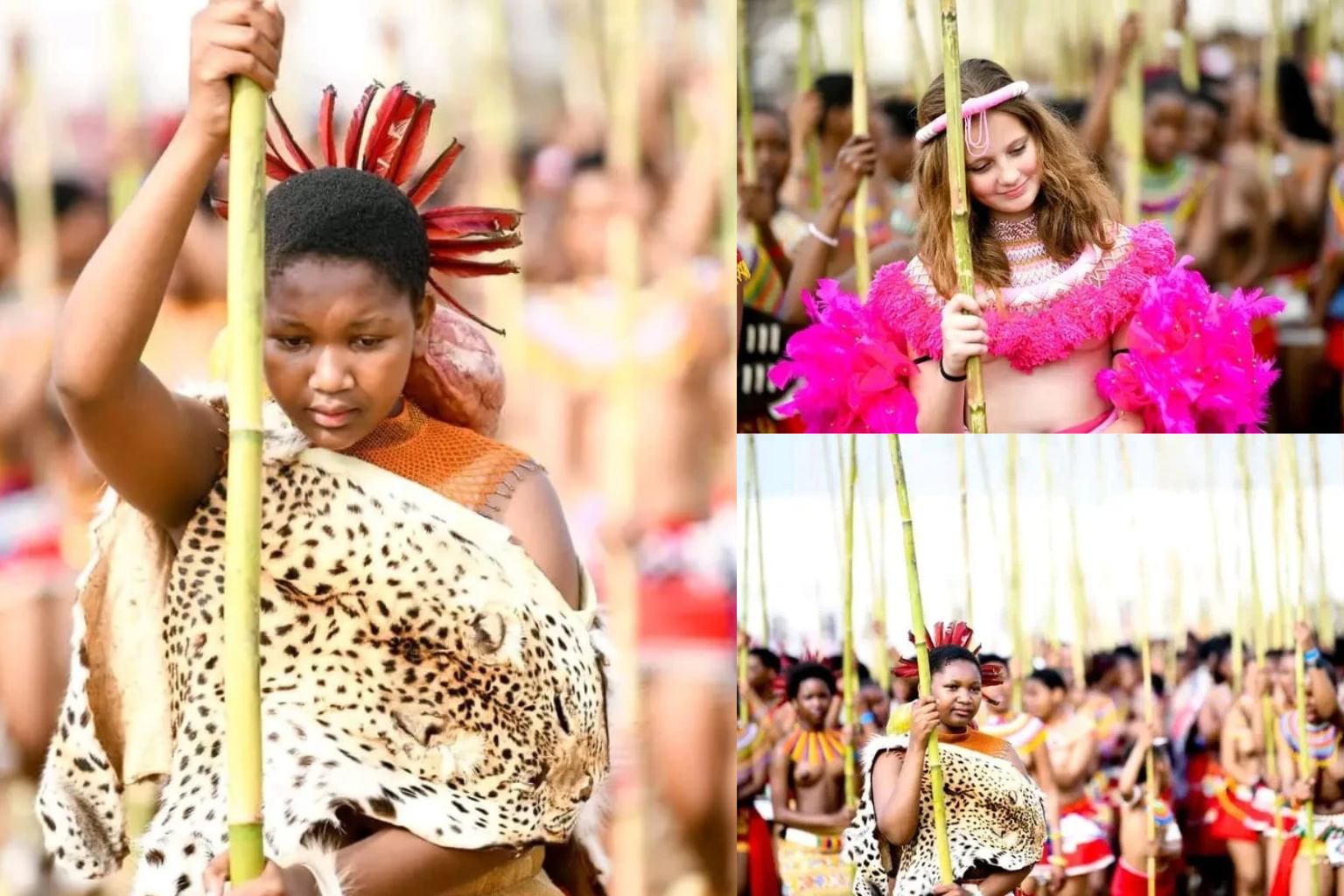 Princess Tensindiso Leads Thousands at Annual Zulu Reed Dance