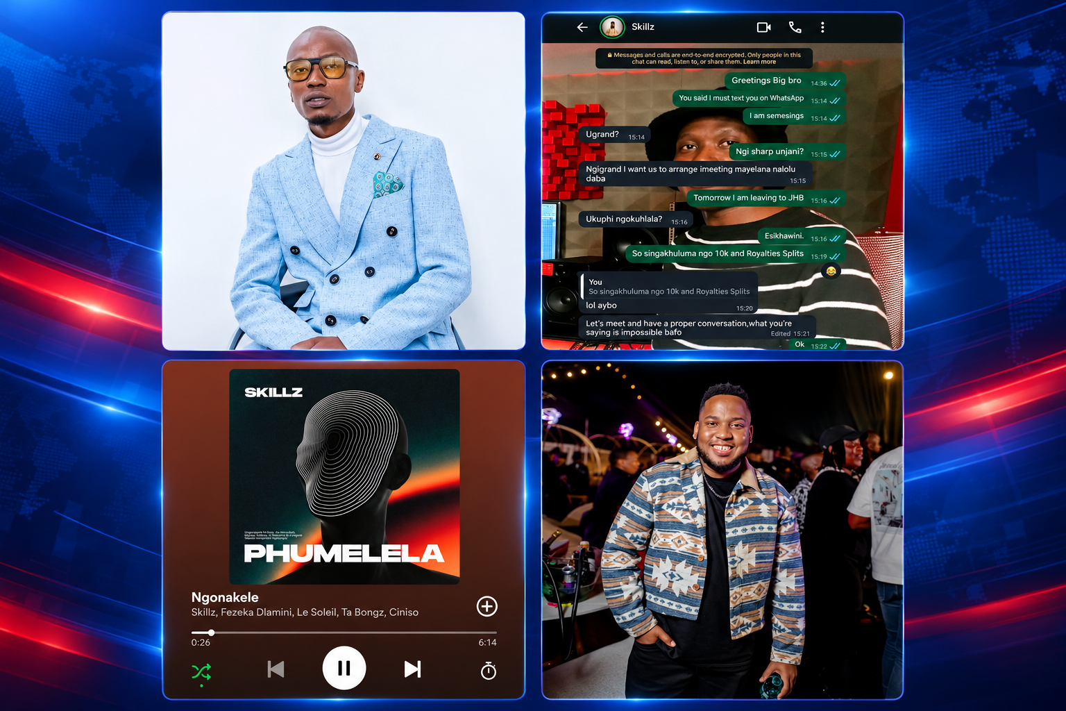 Somgwriter Semesings Speaks Out Against DJ Skillz Over Ngonakele Credits Controversy