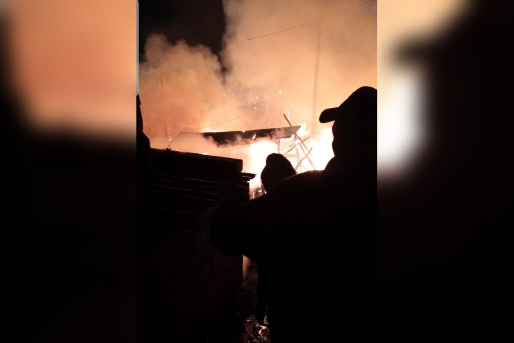 Tragedy Strikes Swapo Informal Settlement One Dead, Two Hospitalised After Devastating Shack Fire