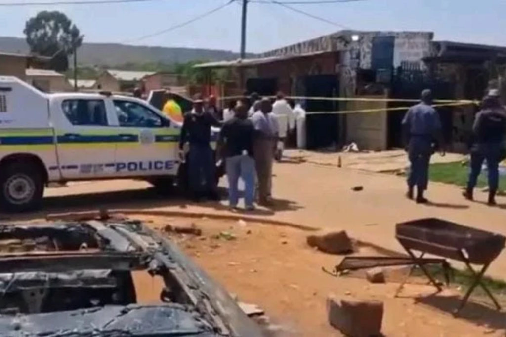 Witness Reports Suspects Used Nearby Property to Reload During Attack