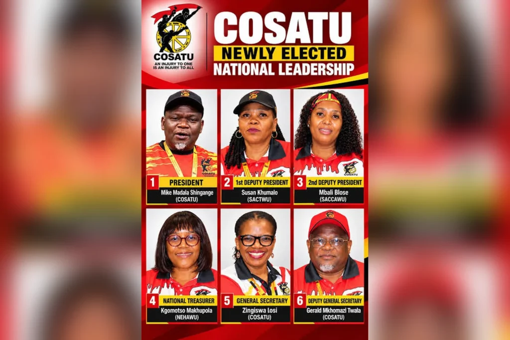 AFRIKA MAYIBUYE CONGRATULATES COSATU ON 15TH NATIONAL CONGRESS