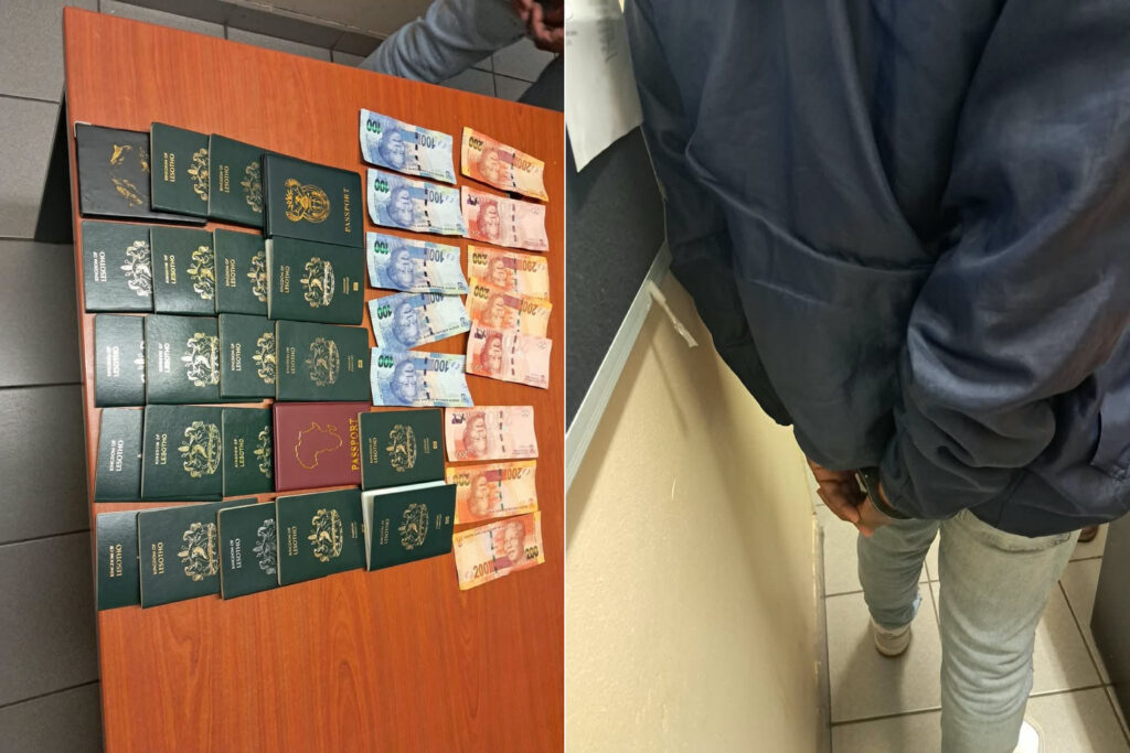 BMA Official Arrested With 22 Stamped Lesotho Passports At Maseru Border