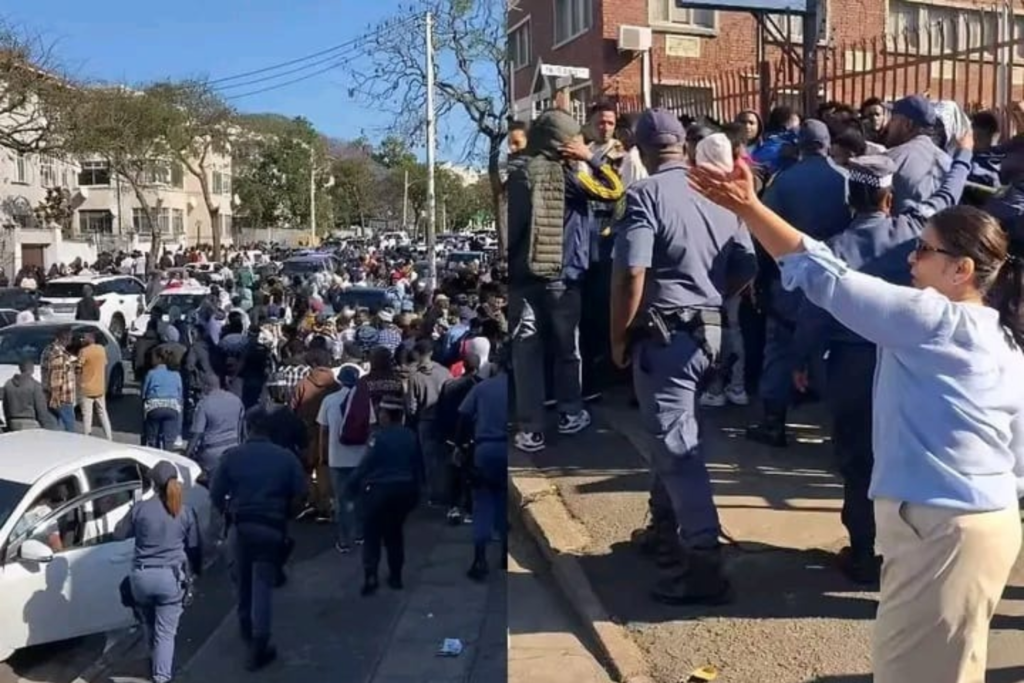 Durban Home Affairs Shut Down as 'March and March' Disrupts Asylum Queue