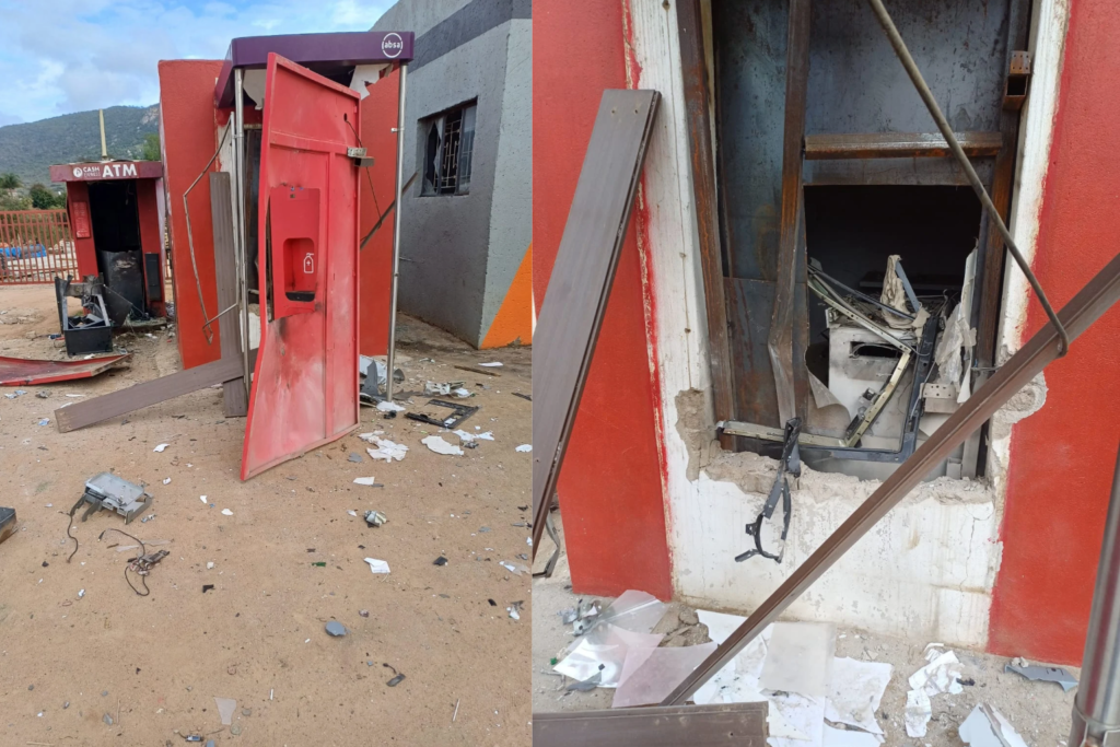 Manhunt launched after four suspects bomb two ATMs in Bolobedu