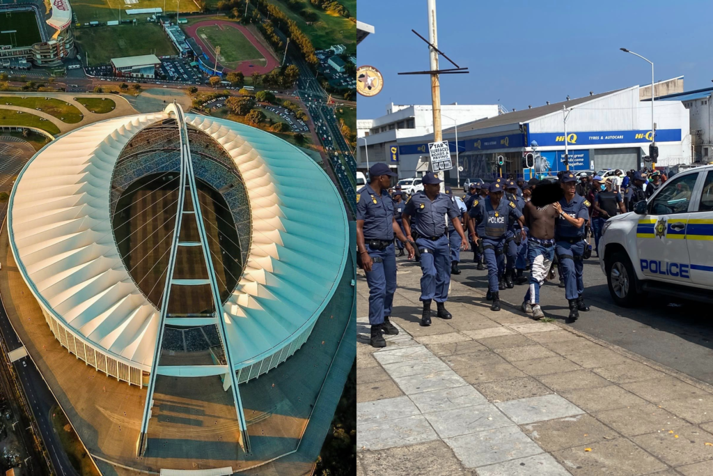 Police Arrest Suspect Over Threats to ‘Shut Down’ Moses Mabhida Stadium