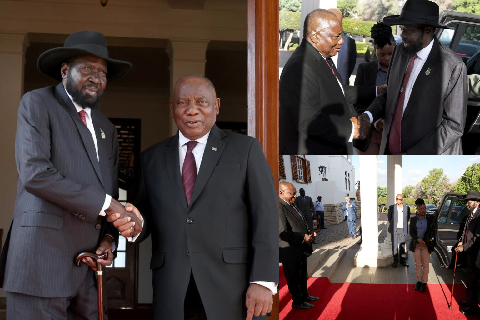Ramaphosa Meets South Sudan’s Salva Kiir as Regional Political Tensions Take Centre Stage