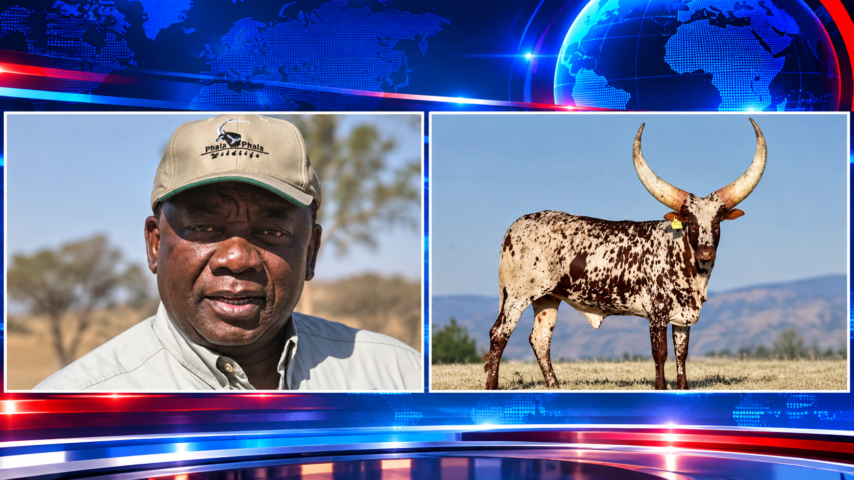 Ramaphosa’s Ankole Heifer Queen Arusha Sells For Record R6.4 Million
