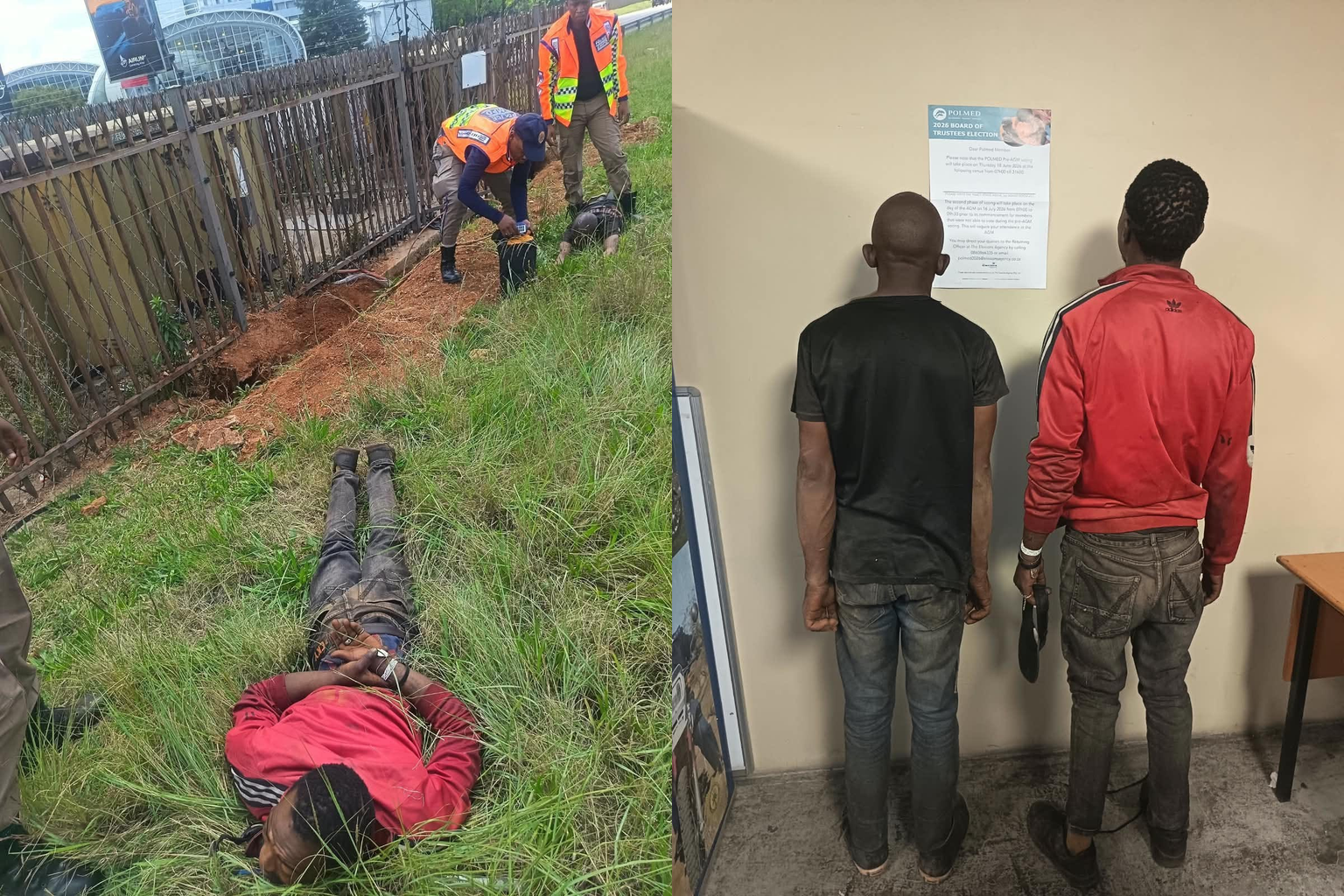 Two Suspects Arrested for Cable Theft at R21 Substation Near OR Tambo Airport
