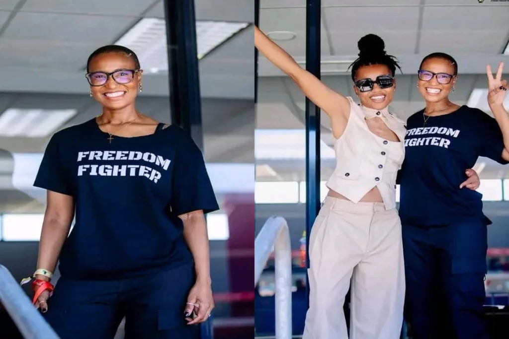 High-Profile Presence: Duduzile Zuma Spotted at EFF’s Tshela Thupa Rally in Soweto Amid Final Election Push