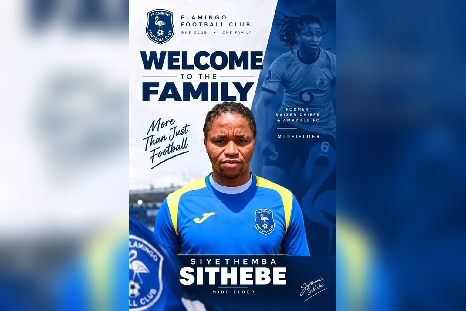 Former Chiefs star Sithebe lands at Fourth-Division Flamingo FC