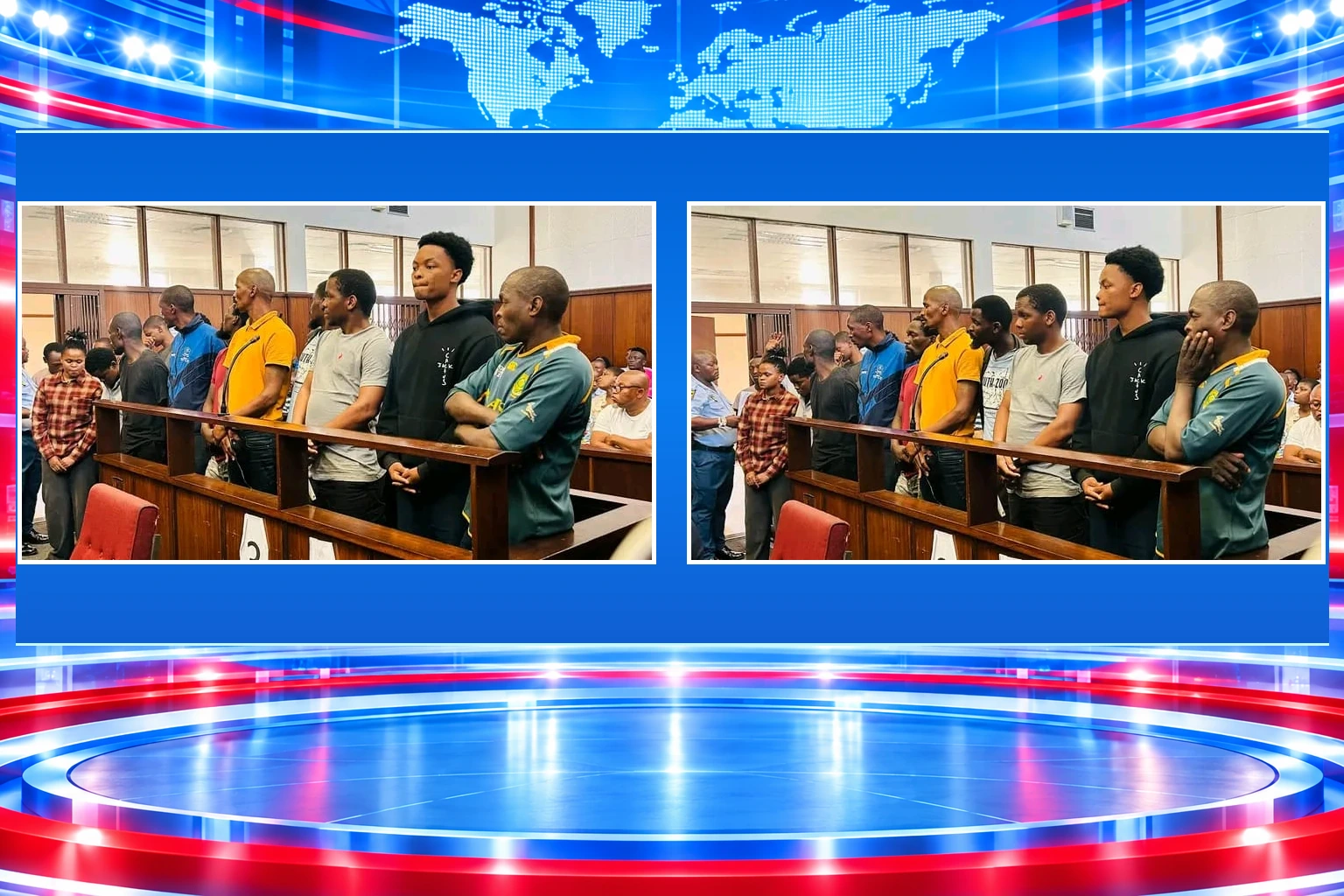 HEADLINE:15 Durban Protest Accused Granted R500 Bail
